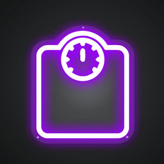 Neon Emblem of Point Tracking