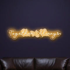 together-always-neon-sign