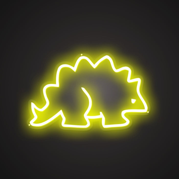 Illuminated Dragon in the water Neon Majesty