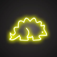 Illuminated Dragon in the water Neon Majesty