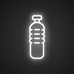 Glowing Neon Hydration Flask Display