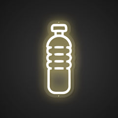 Neon Emblem of Portable H2O