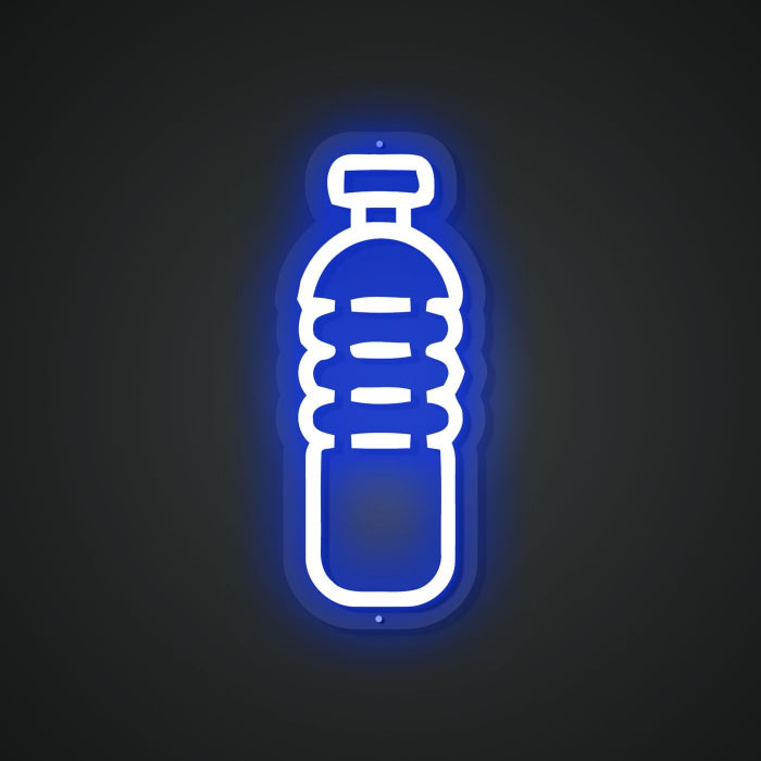 Radiant Neon Water Bottle Glow