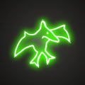 Neon-winged Flying dragon Sign