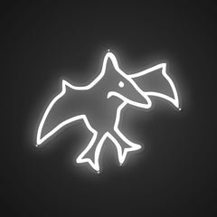 Neon Emblem of the Aerial Beast