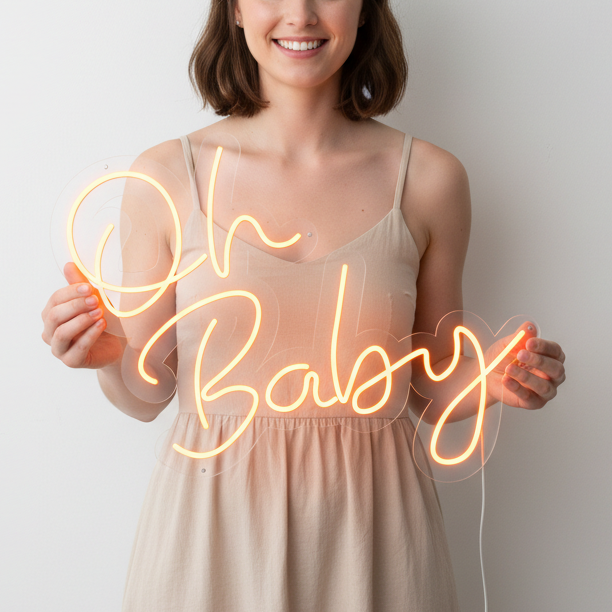 Oh Baby Neon Sign