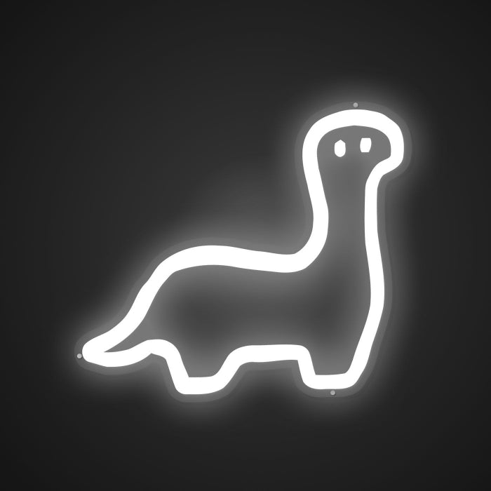 Glowing Neon Little Wyvern Display
