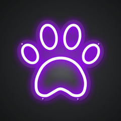 Neon Emblem of Graceful Pads