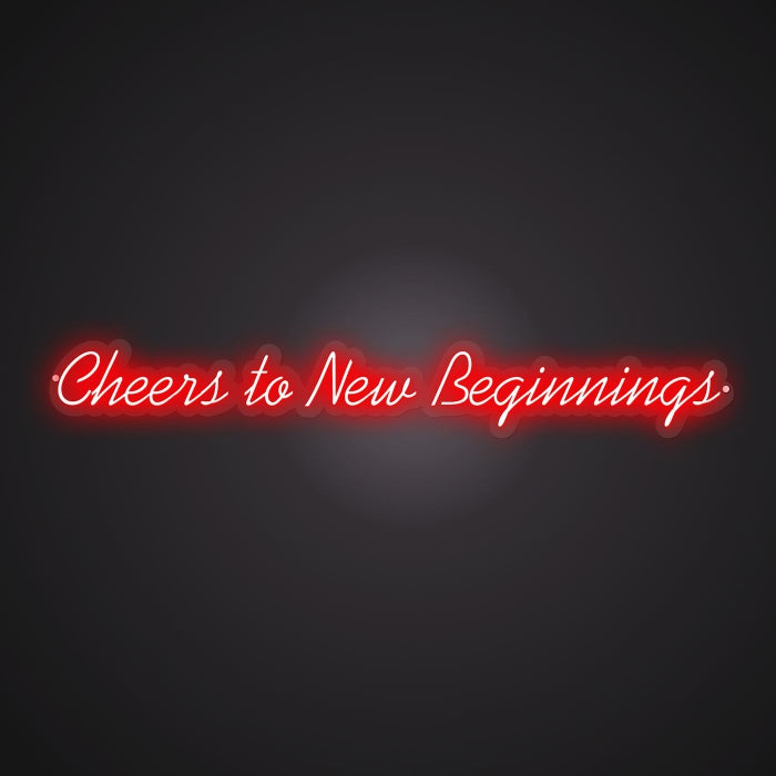 Radiant Neon New Beginnings Glow