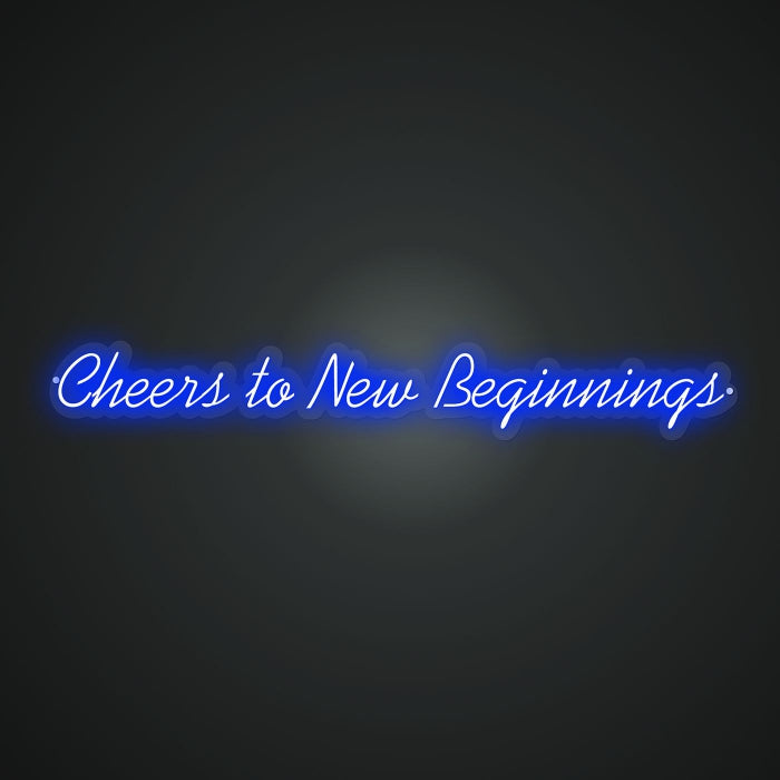 Glistening Neon New Chapter Marker
