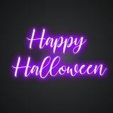 Happy Halloween Neon Sign