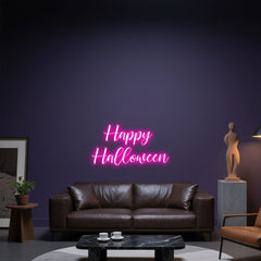 Glowing Neon Trick-or-Treat Delight Display