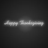Happy Thanksgiving Neon Sign