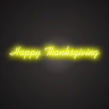 Happy Thanksgiving Neon Sign