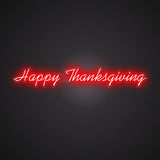 Happy Thanksgiving Neon Sign