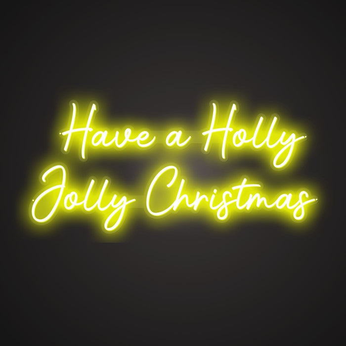 Dazzling Neon Christmas Caroling Sign