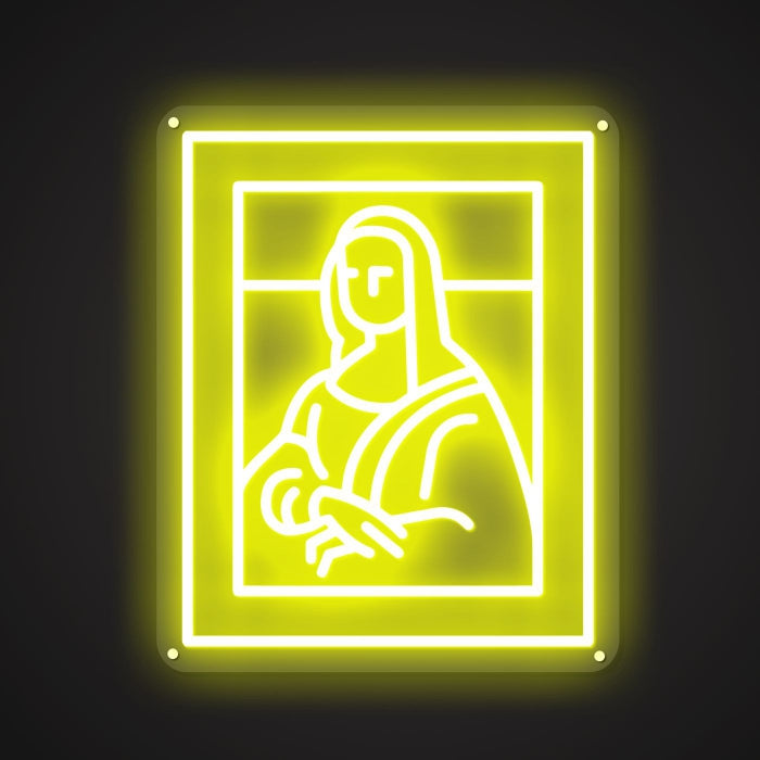 Dazzling Neon Smile of the Ages Sign