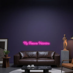 Glowing Neon Timeless Sweetheart Sign