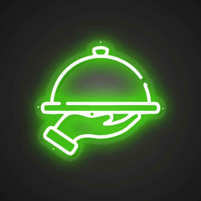 Serve Dishes Neon Illumination