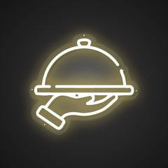 Illuminated Serve Dishes Neon Marker
