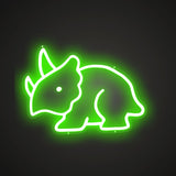 Enseigne au néon Torosaurus