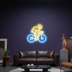 Glowing Neon Pedal Power Display