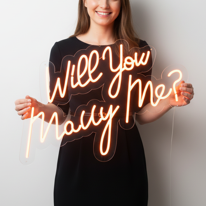 Will You Marry Me Led Neon Sign