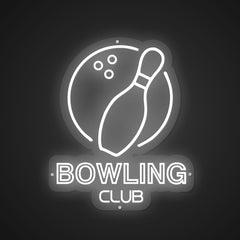 Illuminated Bowling Club Neon Hub