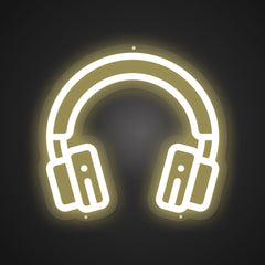 Neon Emblem of Sound Isolation