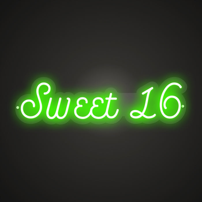 Sweet 16 Neon Illumination of Innocence