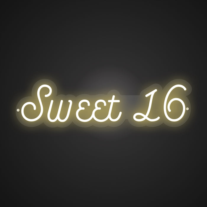 Shimmering Neon Birthday Debut Showcase