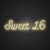 Sweet 16 Neon Sign