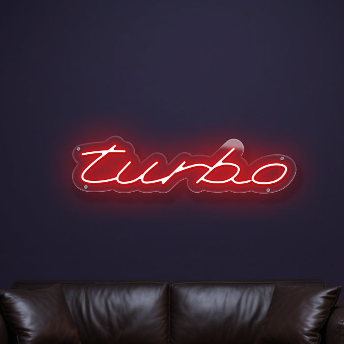 Turbo Neon Sign