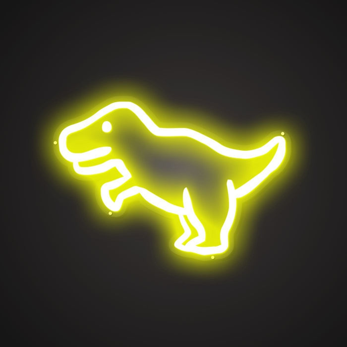 Illuminated T-Rex Neon Dominance