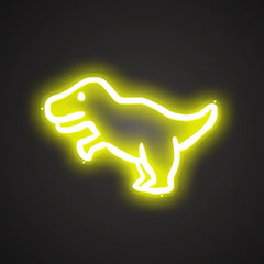 Illuminated T-Rex Neon Dominance