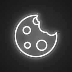 Neon Emblem of Baked Goodness
