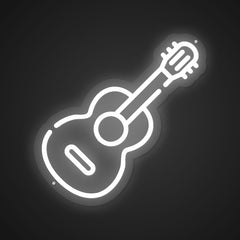 Illuminated Guitar Neon Riff