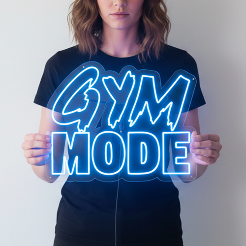 Gym Mode Neon Signs