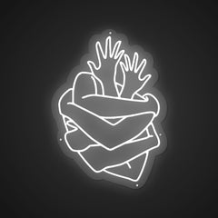 Illuminated Hug Neon Tenderness