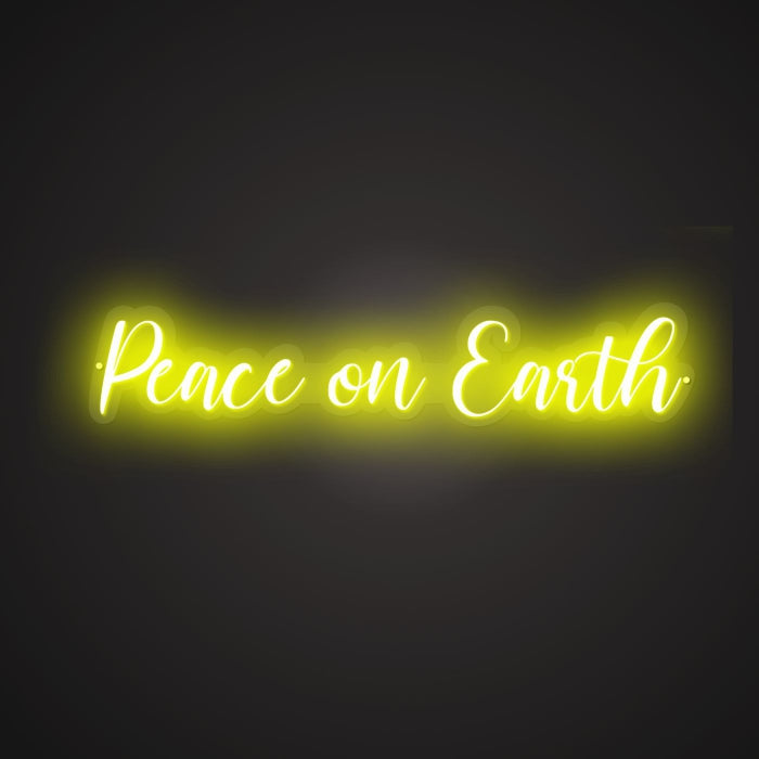 Shimmering Neon Dove and Olive Branch Showcase