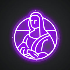 Neon Emblem of the Original Smile