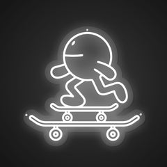 Illuminated Skateboard Neon Grind