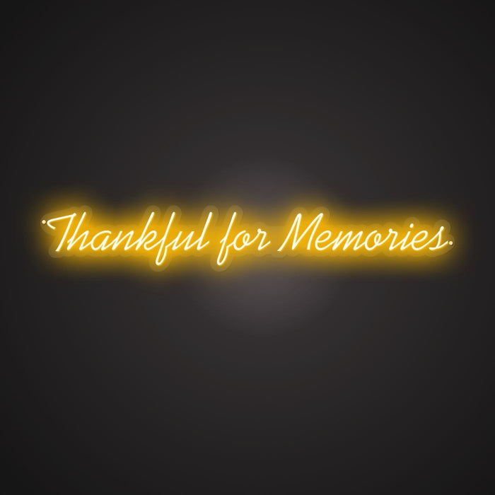 Dazzling Neon Treasured Recall Sign