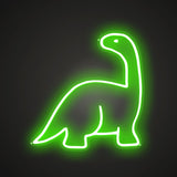 Wasser Dinosaurier Neonschild