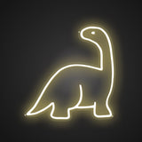 Wasser Dinosaurier Neonschild