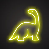Wasser Dinosaurier Neonschild