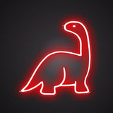 Wasser Dinosaurier Neonschild