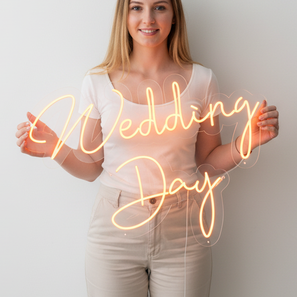 Wedding Day Neon Sign