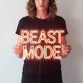 Beast Mode Neon Signs