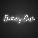 Birthday Bash Neon Sign